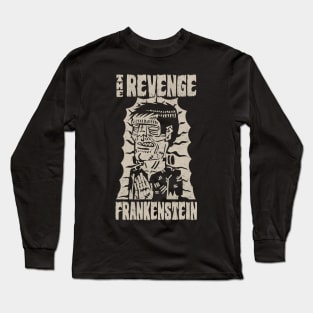 The revenge of Frankenstein Vintage Halloween Long Sleeve T-Shirt